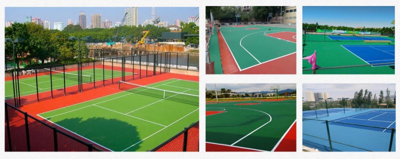 硬地丙烯酸籃球場(chǎng)